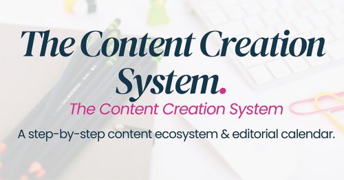 The Content Creation System