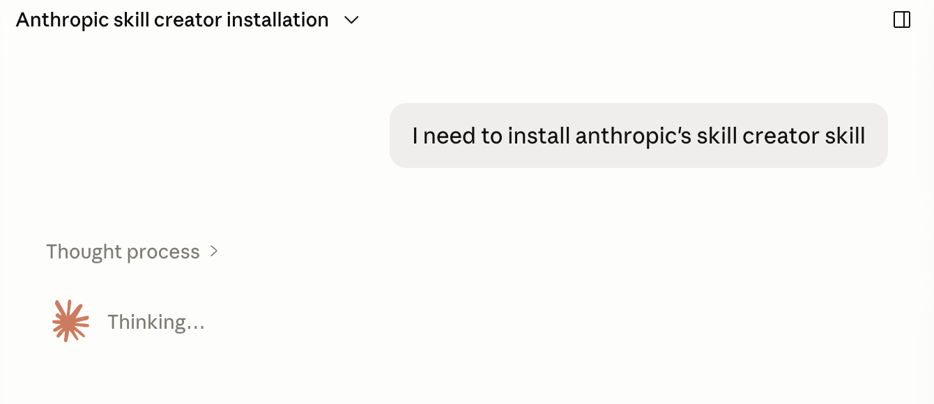 Installing the Skill Creator skill in Cowork